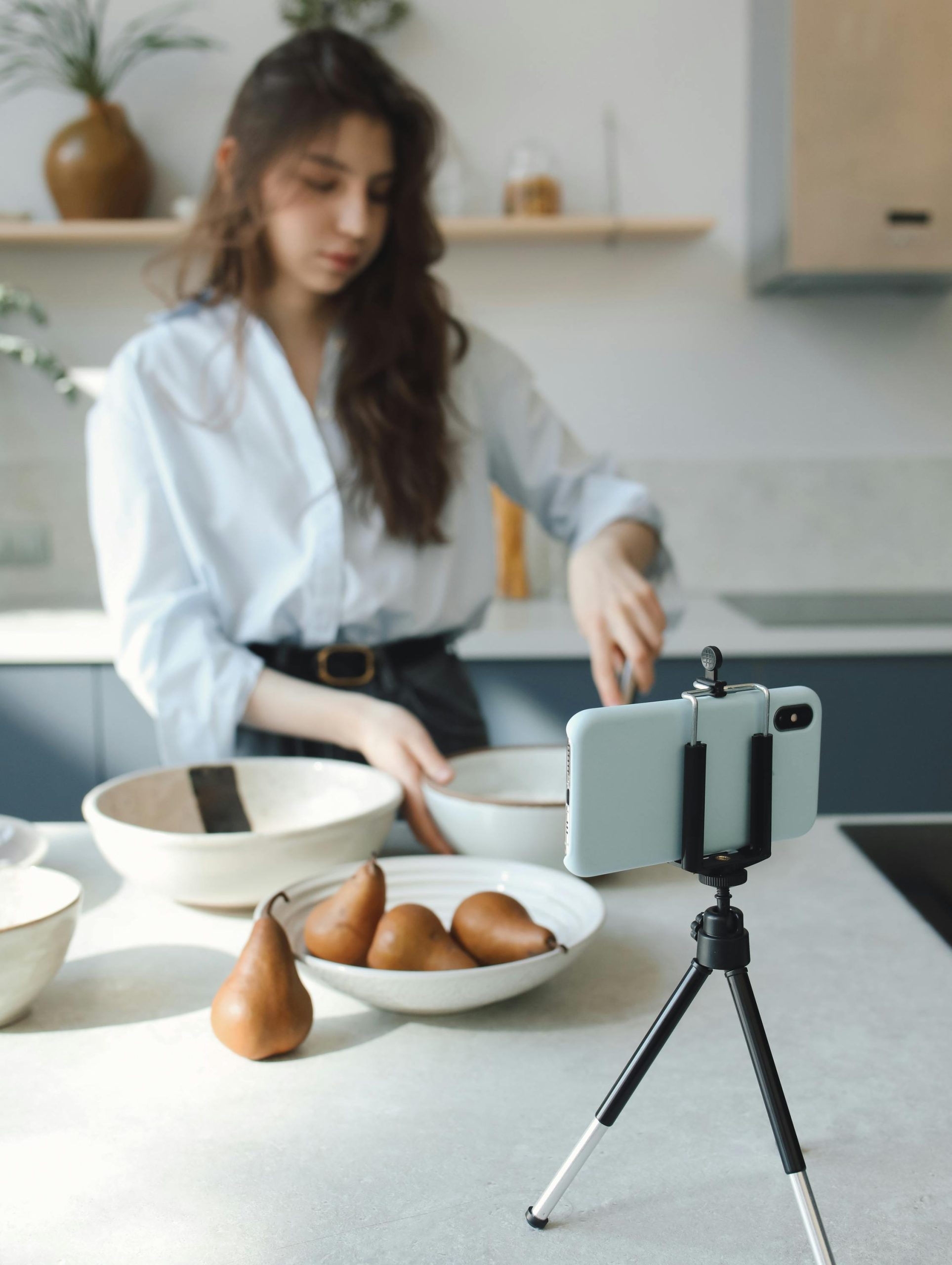 Influencer baking