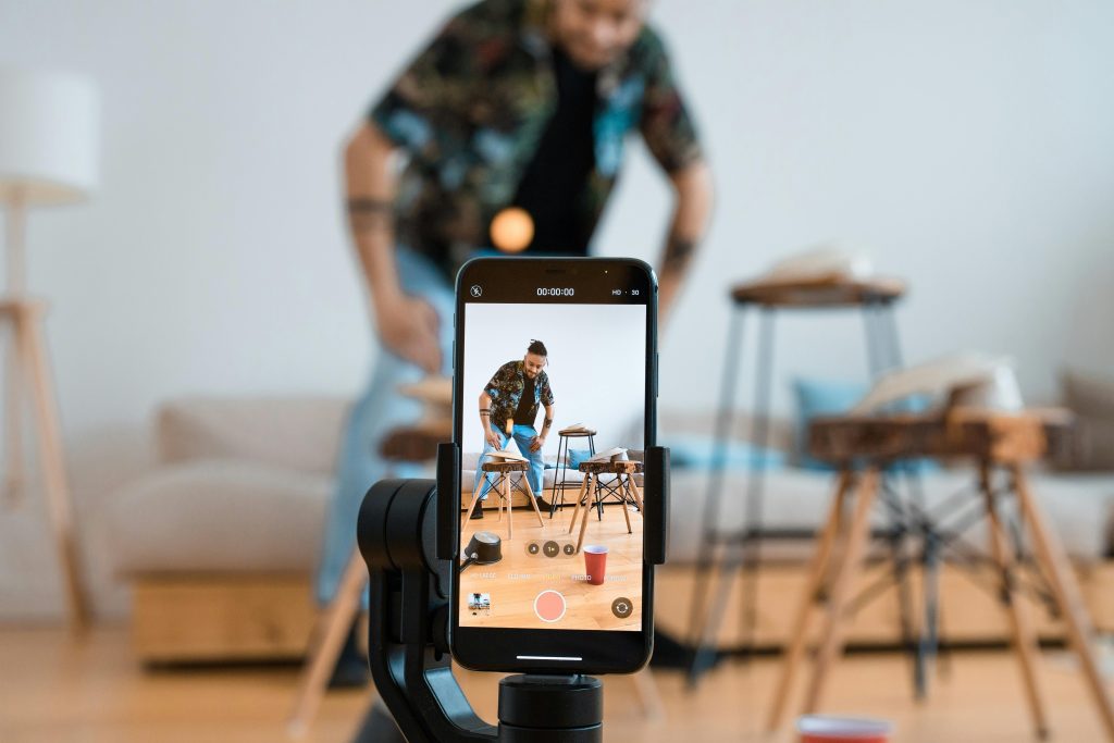 Influencer recording
