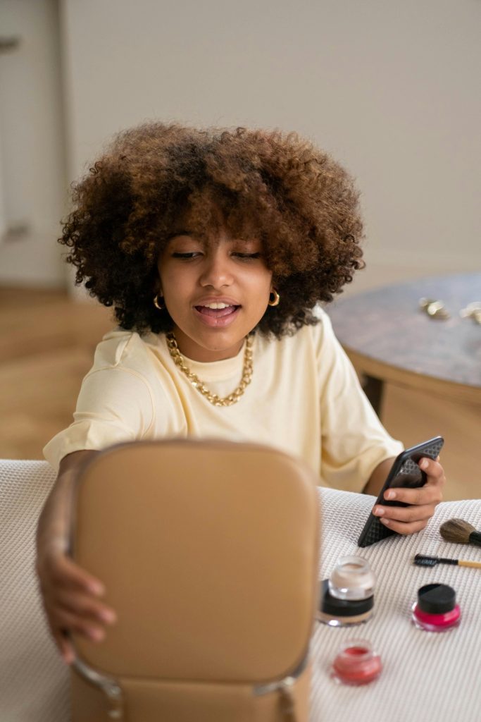 influencer tar opp video
